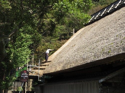 白山神社拝殿 能生 糸魚川市 新潟県