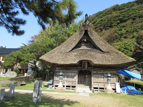 白山神社拝殿 能生 糸魚川市 新潟県