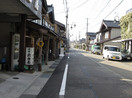 旧梶屋敷宿町並み 梶屋敷 糸魚川市 新潟県