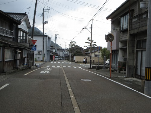 青海村道路元標 青海 糸魚川市 新潟県