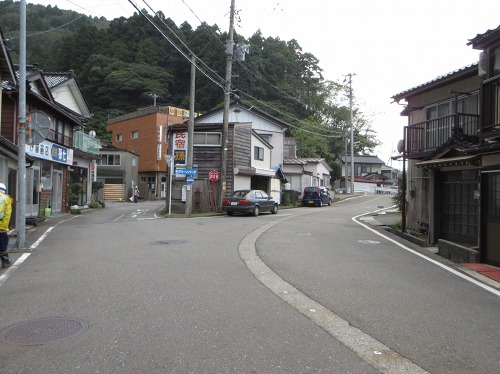 旧外波宿町並み 外波 糸魚川市 新潟県