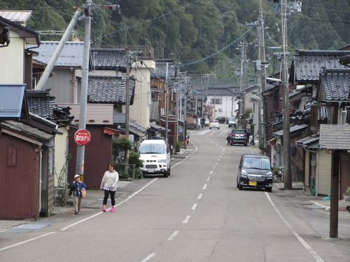 市振街並み 市振 糸魚川市 新潟県