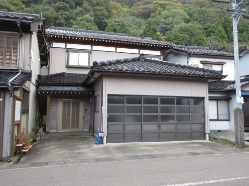 伝芭蕉の宿桔梗屋跡 市振 糸魚川市 新潟県