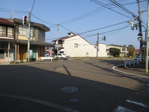北国街道交差点 本町７丁目 上越市 新潟県