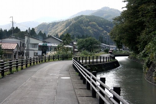北楯大堰 清川 立川町 東田川郡 山形県