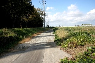 旧舟形街道 下川原 清川 立川町 東田川郡 山形県