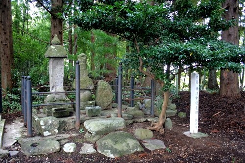 梅津中将墓碑 添川 鶴岡市 山形県