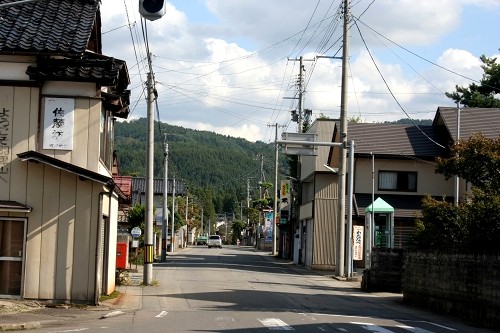 旧舟形街道 手向 羽黒町 鶴岡市 山形県