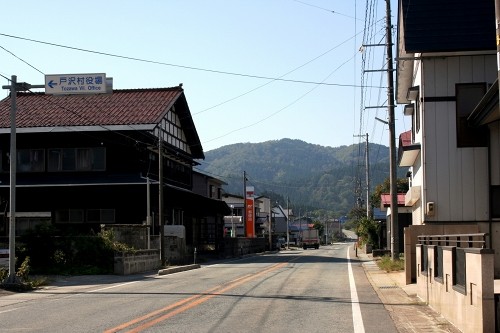 町並み 古口 戸沢村 最上郡 山形県