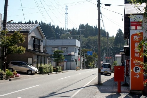 街並み 本合海 新庄市 山形県
