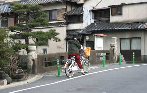 伏水街道第四橋・七瀬川 深草直違橋北/南1丁目 伏見区 京都市