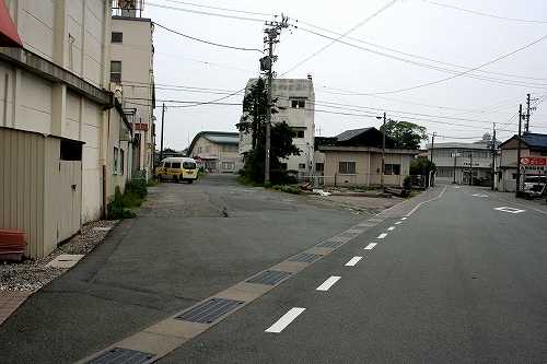 旧道（左） 二見町茶屋 伊勢市 三重県