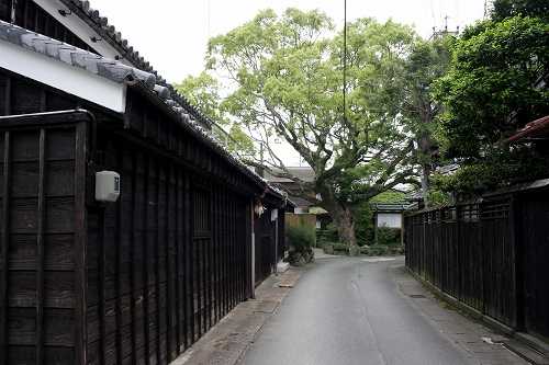 旧道・二軒茶屋 神久6丁目 伊勢市 三重県