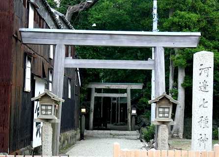 河辺七種神社（元河崎神社） 河崎２丁目 伊勢市 三重県