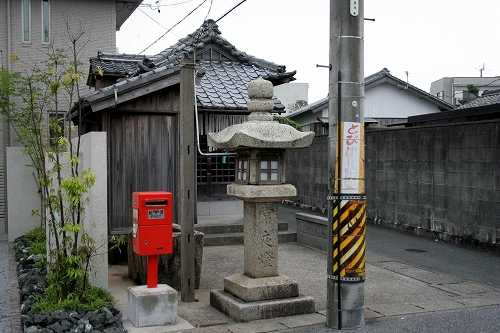 庚申祠・常夜燈 河崎２丁目 伊勢市 三重県