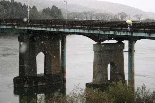登米大橋・北上川 登米市