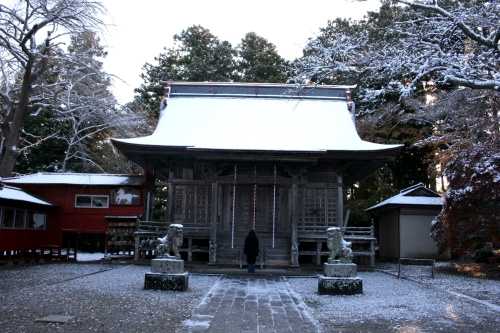 登米神社 登米町