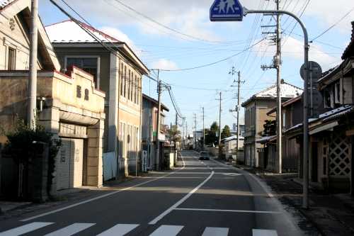 町並み 涌津 花泉町 一関市