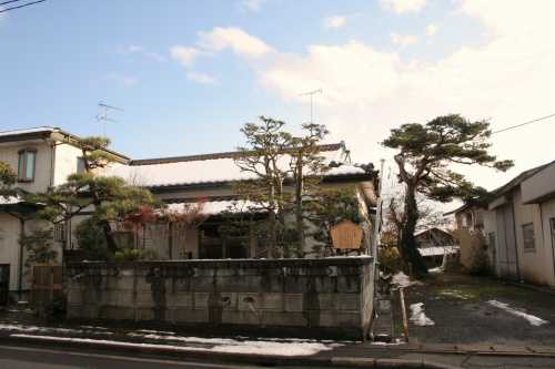 肝入宅跡 金沢 花泉町 一関市
