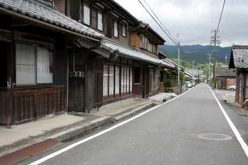 町並 旧平松宿 上阿波 伊賀市 三重県