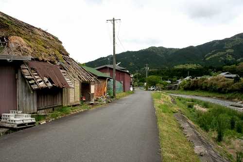 旧伊賀街道 富永 伊賀市 三重県