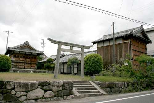 八王子社跡・西町だんじり小屋 平田 伊賀市 三重県
