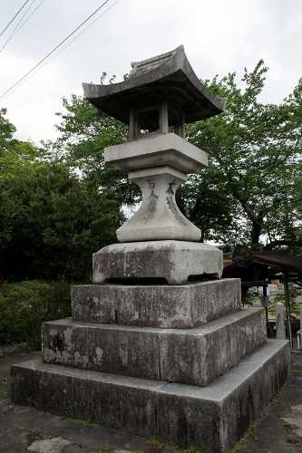 太神宮常夜燈 上野車坂町 伊賀市 三重県
