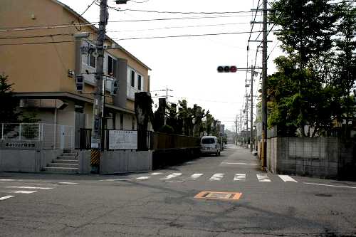 旧伊賀街道起点 西丸之内 津市 三重県