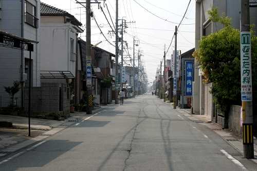 旧伊賀街道町並み 八町２丁目 津市 三重県