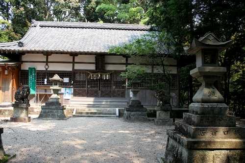 八乳合神社 片田井戸町 津市 三重県