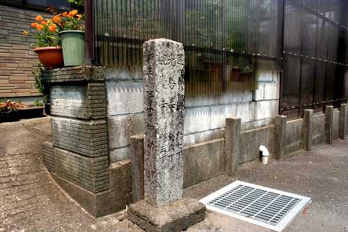 道標 片田久保町 津市 三重県