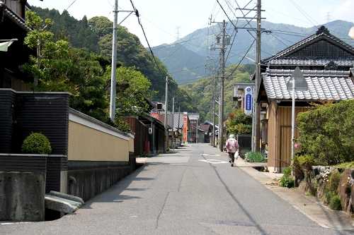 旧長野宿町並み 北長野 美里町 津市 三重県