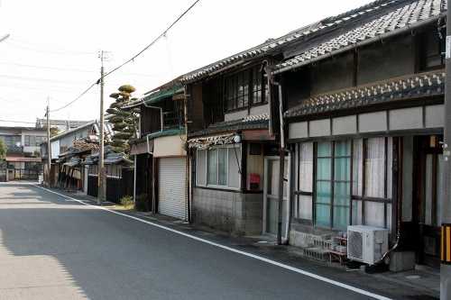 家並み 久居旅籠町 津市 三重県