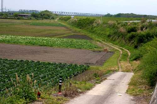 旧奈良道跡付近 牧町 津市 三重県