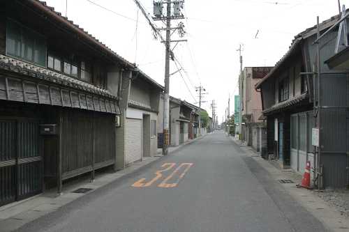 町並み 久居二ノ町 津市 三重県