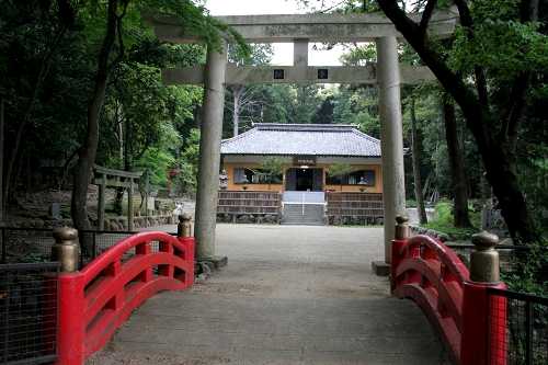 宮山城址（敏太神社）戸木町 津市 三重県