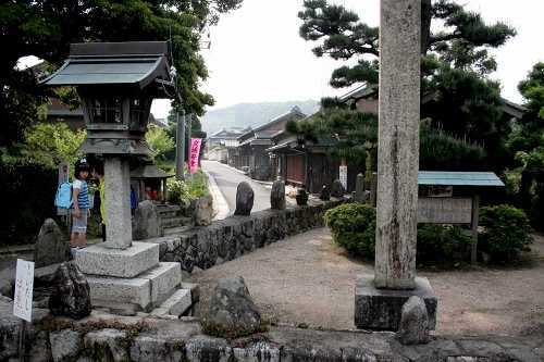 大井神社跡・鈴鹿駅跡 古厩 関町 亀山市 三重県