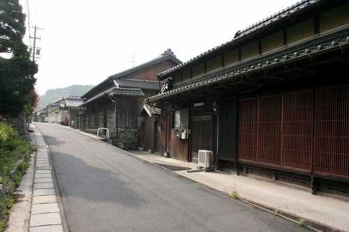 家並み 古厩 関町 亀山市 三重県
