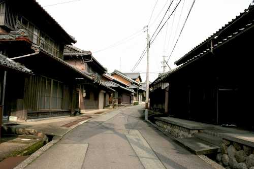 家並み 楠原 芸濃町 津市 三重県