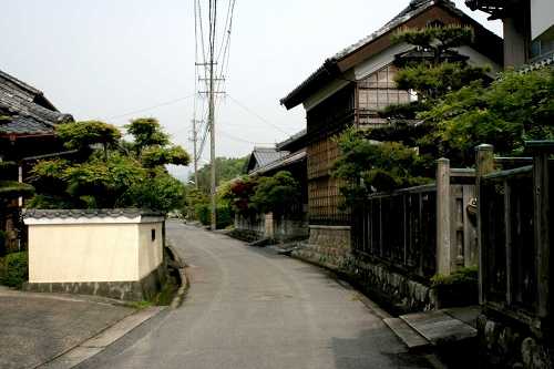 家並み 林 芸濃町 津市 三重県