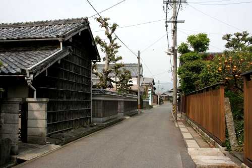 家並み 林 芸濃町 津市 三重県