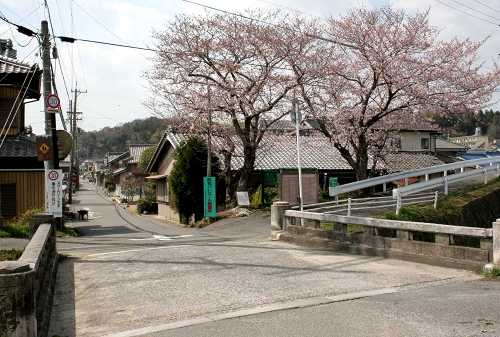 旧伊勢街道 河原田町 四日市市 三重県