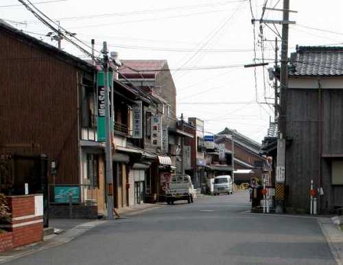 江島陣屋跡付近 江島本町 鈴鹿市 三重県
