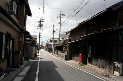旧上野宿町並 河芸町上野 津市 三重県