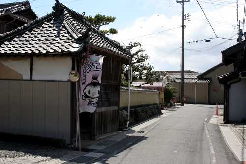 高札場付近 河芸町上野 津市 三重県