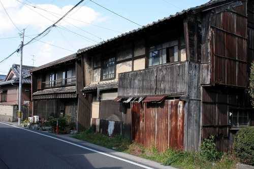 伊勢別街道家並み 上浜町３丁目 津市 三重県