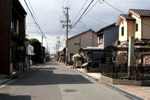 明治天皇津八幡町御小休所址 八幡町 津市 三重県