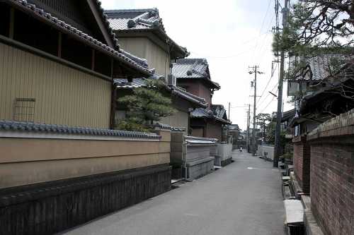 家並み 高茶屋1丁目 津市 三重県