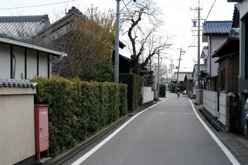 家並み 肥留町 松阪市 三重県