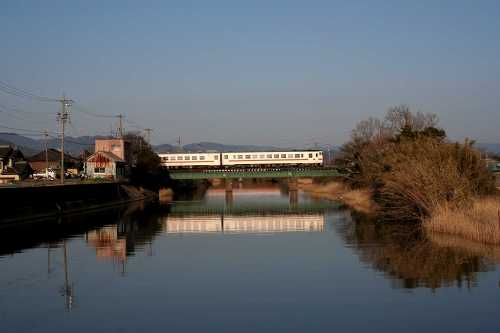 三渡（みわたり）川・紀勢本線 小津町 松阪市 三重県